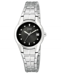 Eco-friendliness has never looked so stylish with this gorgeous Citizen watch. Eco-friendliness has never looked so stylish with this gorgeous Citizen watch.