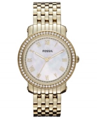 A drop dead gorgeous timepiece from Fossil's Emma collection. A drop dead gorgeous timepiece from Fossil's Emma collection.