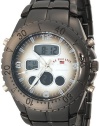 U.S. Polo Assn. Men's US8139 Gun Metal Analog-Digital Sporty Bracelet Watch