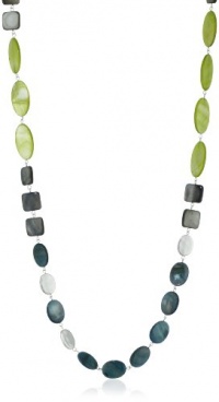 Kenneth Cole New York Urban Sand Multi Shell Long Necklace Kenneth Cole New York Urban Sand Multi Shell Long Necklace