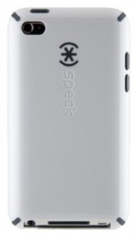 Speck SPK-A0122 CandyShell Rubberized Hard Case for iPod Touch 4G - Moonsicle White Speck SPK-A0122 CandyShell Rubberized Hard Case for iPod Touch 4G - Moonsicle White