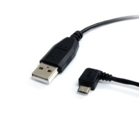 StarTech.com 1 ft Micro USB Cable - A to Left Angle Micro B StarTech.com 1 ft Micro USB Cable - A to Left Angle Micro B
