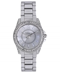 A sophisticated timepiece with shimmering accents by Style&co. A sophisticated timepiece with shimmering accents by Style&co.