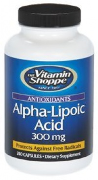 the Vitamin Shoppe - Alpha Lipoic Acid, 300 mg, 240 capsules the Vitamin Shoppe - Alpha Lipoic Acid, 300 mg, 240 capsules