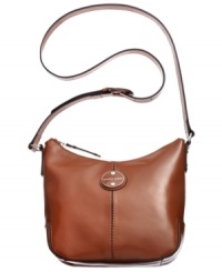 As desirable as the address of it's namesake, this sumptuous leather design from Franco Sarto is the ideal accessory for everyday. Subtle signature hardware and detail stitching accentuate the outside, while the roomy interior fits all your essentials with ease. As desirable as the address of it's namesake, this sumptuous leather design from Franco Sarto is the ideal accessory for everyday. Subtle signature hardware and detail stitching accentuate the outside, while the roomy interior fits all your essentials with ease.