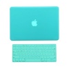 TopCase® 2 in 1 Rubberized ROBIN EGG BLUE Hard Case Cover and Keyboard Cover for Macbook Pro 13-inch 13 (A1278/with or without Thunderbolt) with TopCase® Mouse Pad