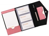 Rolodex Envelope Pink Ribbon Card Case, 72 Card Capacity (1734452) Rolodex Envelope Pink Ribbon Card Case, 72 Card Capacity (1734452)