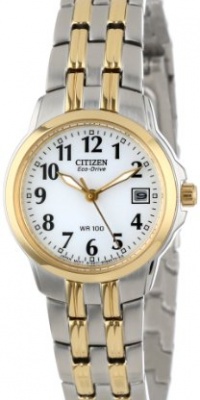 Citizen Women's EW1544-53A Eco-Drive Silhouette Sport Two-Tone Watch Citizen Women's EW1544-53A Eco-Drive Silhouette Sport Two-Tone Watch