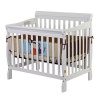 Dream On Me 3 in 1 Aden Convertible Mini Crib, White