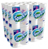 Sparkle Paper Towels Giant Rolls Print (24 Rolls) (Packaging May Vary) Sparkle Paper Towels Giant Rolls Print (24 Rolls) (Packaging May Vary)