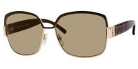 Yves Saint Laurent Women's 6301 Gold / Grey Frame/Dark Grey Gradient Lens Metal Sunglasses Yves Saint Laurent Women's 6301 Gold / Grey Frame/Dark Grey Gradient Lens Metal Sunglasses