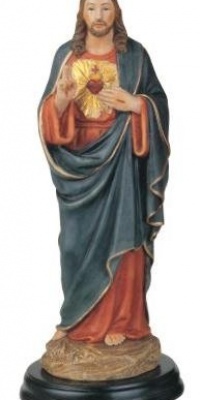 5-Inch Sacred Heart of Jesus Holy Religious Figurine Decoration Statue 5-Inch Sacred Heart of Jesus Holy Religious Figurine Decoration Statue
