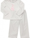 Carter's Infant 2 Piece Poly PJ Set - Ballet Shoes-12 Months