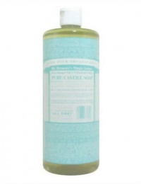 Dr. Bronner's Magic Soaps Pure-Castile Soap, 18-in-1 Hemp Unscented Baby Mild, 32-Ounce Bottles (Pack of 2) Dr. Bronner's Magic Soaps Pure-Castile Soap, 18-in-1 Hemp Unscented Baby Mild, 32-Ounce Bottles (Pack of 2)