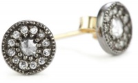 Mizuki 14k Diamond Evil Eye Stud Earrings Mizuki 14k Diamond Evil Eye Stud Earrings