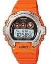 Casio #W214H-4AV Men's Chronograph Alarm LCD Digital Sports Watch