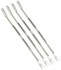 Norpro 801 Stainless Steel Seafood Forks/Picks, Silver, Set of 4 Norpro 801 Stainless Steel Seafood Forks/Picks, Silver, Set of 4