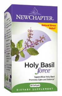 New Chapter Supercritical Holy Basil, 60 Softgels New Chapter Supercritical Holy Basil, 60 Softgels