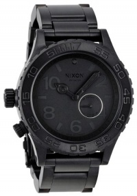 Nixon 42-20 Tide Black Ion-plated Mens Watch A035001 Nixon 42-20 Tide Black Ion-plated Mens Watch A035001