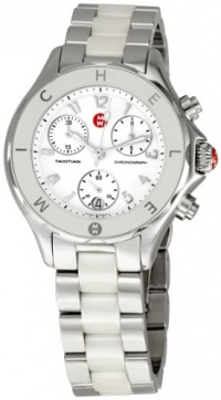 Michele Women's MWW12E000002 Large Tahitian Chronograph Watch Michele Women's MWW12E000002 Large Tahitian Chronograph Watch