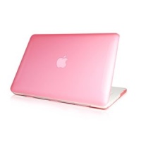TopCase Rubberized Pink Hard Case Cover for Macbook White 13 (A1342/Latest) with TopCase Mouse Pad TopCase Rubberized Pink Hard Case Cover for Macbook White 13 (A1342/Latest) with TopCase Mouse Pad
