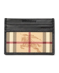 Card case with haymarket design, three total card slots. Logo prominent on front. Card case with haymarket design, three total card slots. Logo prominent on front.
