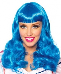 Katy Perry Blue Party Girl Wig Costume Accessory Katy Perry Blue Party Girl Wig Costume Accessory