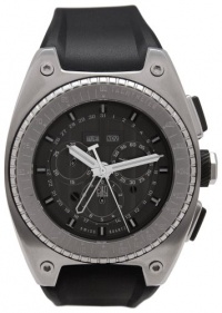 ESQ by Movado Men's 7301301 Fusion Chronograph Black Rubber Strap Watch ESQ by Movado Men's 7301301 Fusion Chronograph Black Rubber Strap Watch