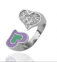 2 Hearts Ring (Size 8) 2 Hearts Ring (Size 8)