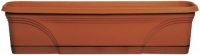 Dynamic Design MB3612TC Medallion Deluxe 36-Inch Poly Window Box with Saucer, Terra Cotta Dynamic Design MB3612TC Medallion Deluxe 36-Inch Poly Window Box with Saucer, Terra Cotta