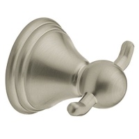 Moen DN8403BN Inspirations Robe Hook, Brushed Nickel Moen DN8403BN Inspirations Robe Hook, Brushed Nickel