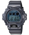With a colorful metallic dial with a mirrored finish, this G-Shock digital watch beams with style.