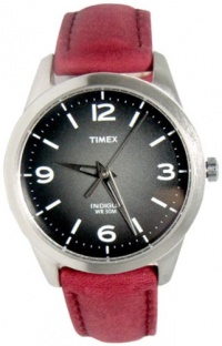 Timex Women's T2N642 Weekender Classic Casual Rose Leather Strap Watch Timex Women's T2N642 Weekender Classic Casual Rose Leather Strap Watch