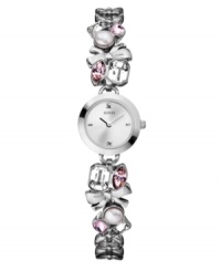 Romantic down to every last detail: a darling watch by GUESS. Romantic down to every last detail: a darling watch by GUESS.