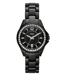 Full-blown glamour in mini watch form from Fossil's Riley collection. Full-blown glamour in mini watch form from Fossil's Riley collection.