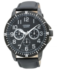 A watch large in style and size: the Quartz collection by Citizen. A watch large in style and size: the Quartz collection by Citizen.