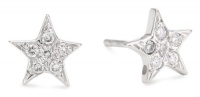 KC Designs Trinkets 14k White Gold and Diamond Star Earrings KC Designs Trinkets 14k White Gold and Diamond Star Earrings