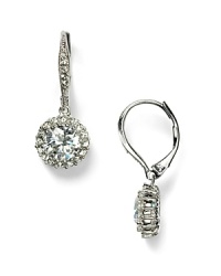 This season, go for the glam. Glistening cubic zirconia earrings add the perfect panache to your holiday look. This season, go for the glam. Glistening cubic zirconia earrings add the perfect panache to your holiday look.