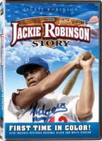 The Jackie Robinson Story - In COLOR! Also Includes the Original Black-and-White Version which has been Beautifully Restored and Enhanced! The Jackie Robinson Story - In COLOR! Also Includes the Original Black-and-White Version which has been Beautifully Restored and Enhanced!