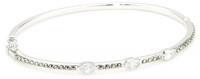 Judith Jack Classics Sterling Silver Marcasite Pave Cubic Zirconia Mini Stackable Bangle Bracelet Judith Jack Classics Sterling Silver Marcasite Pave Cubic Zirconia Mini Stackable Bangle Bracelet