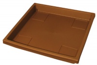 Akro-Mils SRO15500E21 Accent Planter Tray, Chocolate, 15.5-Inch Akro-Mils SRO15500E21 Accent Planter Tray, Chocolate, 15.5-Inch