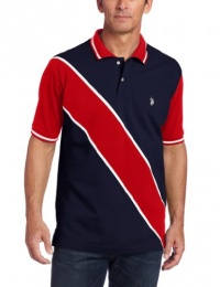 U.S. Polo Assn. Men's Solid Polo with Contrast Color Piecing U.S. Polo Assn. Men's Solid Polo with Contrast Color Piecing