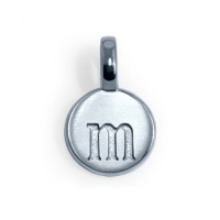 Alex Woo Mini Addition Sterling Silver Letter M Alex Woo Mini Addition Sterling Silver Letter M