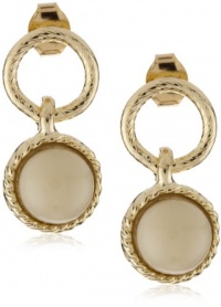 Rachel Leigh Primrose Ivory Stone Drop Earrings