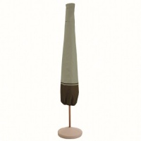 Classic Accessories Villa 55-023-013801-00 Patio Market Umbrella Cover in Birch with Walnut Accent Classic Accessories Villa 55-023-013801-00 Patio Market Umbrella Cover in Birch with Walnut Accent