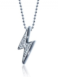 Alex Woo Little Rock Star White Lightening Bolt Pendant Necklace Alex Woo Little Rock Star White Lightening Bolt Pendant Necklace