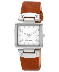 Don't miss a second of the weekend with this precise and chic casual watch from Nine West. Don't miss a second of the weekend with this precise and chic casual watch from Nine West.