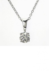 Effy Jewlery 18K White Gold Diamond Pendant, .25 TCW Effy Jewlery 18K White Gold Diamond Pendant, .25 TCW