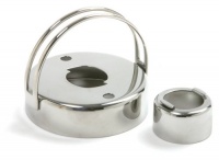 Norpro Stainless Steel Donut Biscuit Cutter with Removable Center Norpro Stainless Steel Donut Biscuit Cutter with Removable Center