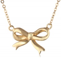 Sterling Silver Bow Necklace, 18 Sterling Silver Bow Necklace, 18